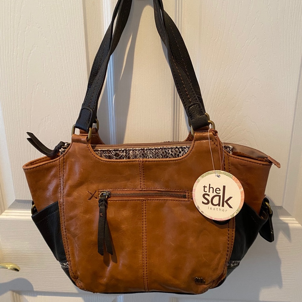 Leather Handbag BRAND NEW WITH TAGS! From the Sak